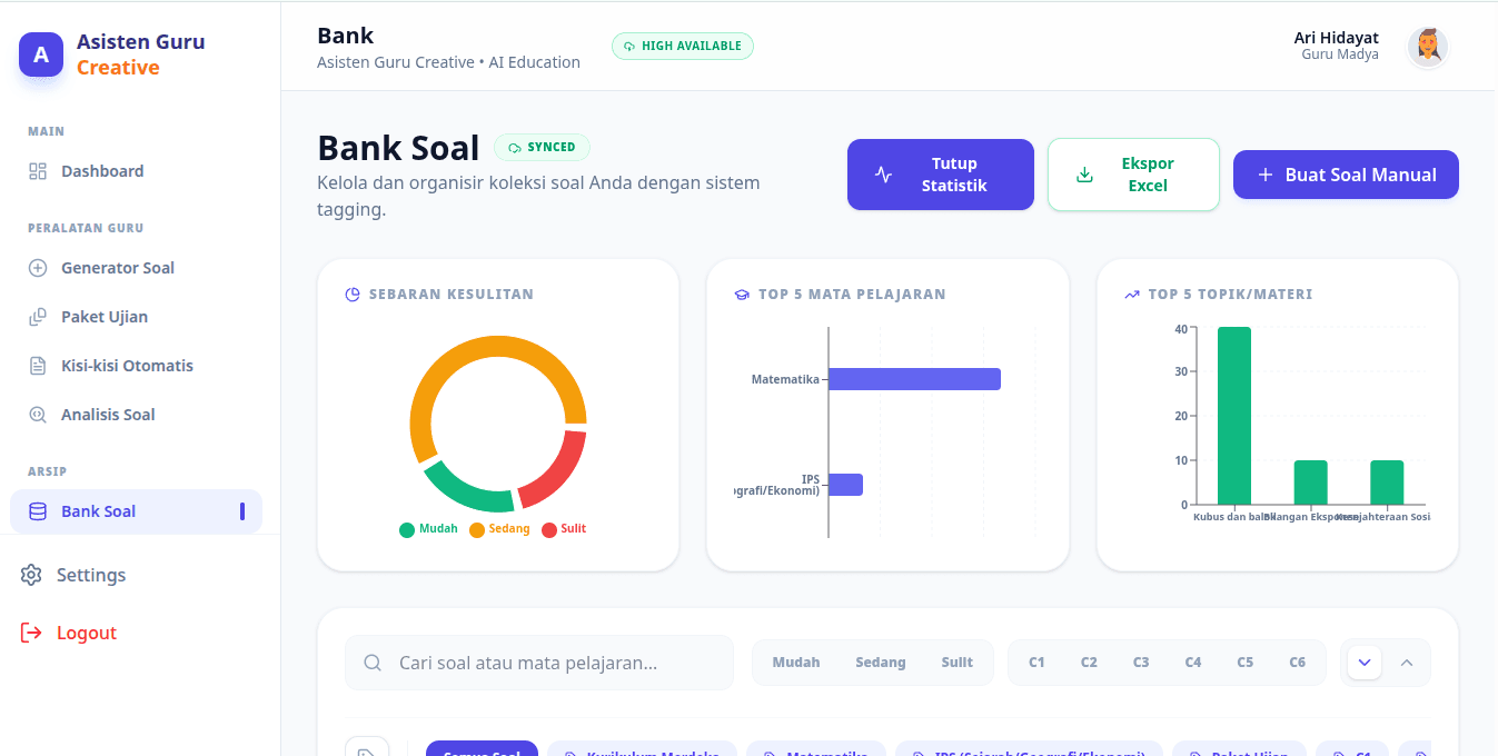 Generator Soal AI